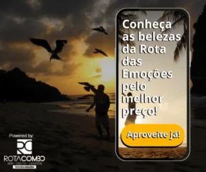 Banner da Rota Combo com o convite para conhecer os pacotes da Rota das Emoções