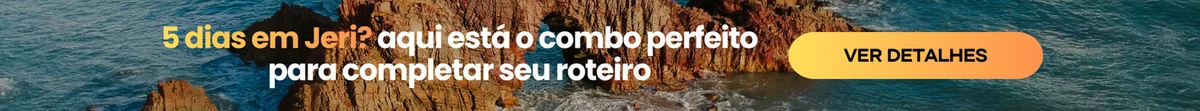 Banner da Rota Combo com o convite para montar o roteiro de viagem a Jericoacoara